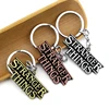 Stranger Things letter Pendant keychain keyring
