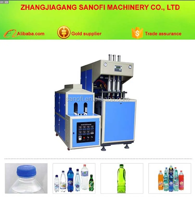 Pet Bottle Blowing Machine Price Semi Automatic Mineral Water Bottles