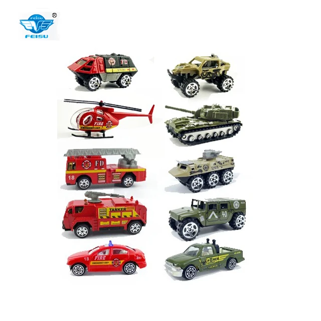 Hot Sales 1:64 Die Cast Car Model Metal Police Military Ambulance Fire 