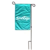 Specialized design metal pole custom made decorative garden flag
