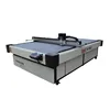 CNC cutting machine with creasing wheel for paper box making