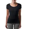 Sweat Proof Undershirts with Underarm Sweat Pads, Slim, Scoop Neck