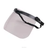 Simple impact resistantPC face shield with elastic headband