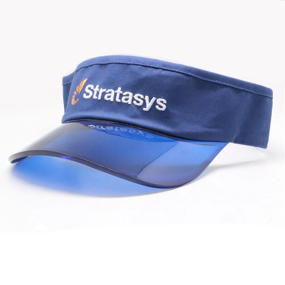 sun visor cap transparent