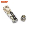 1000 Lumen Ultra Bright Handheld Portable Pocket Clip LedTelescopic Zoom J5 one hand hold tactical flashlight