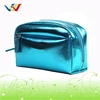 Shiny Soft Satin Cosmetic Pouch Bag With Logo Customized