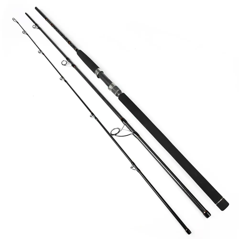 

NOEBY Wholesale 3 Pieces Fishing Rod Carbon Fiber Spinning