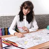 Coloring poster color painting set