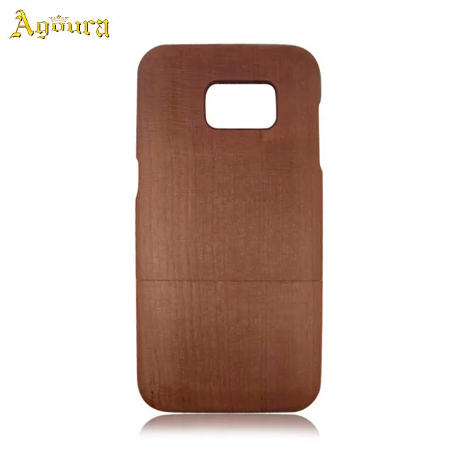 

High Quality Mobile Phone Bamboo Wood Phone Case With Iron Card For Samsung S7 Edge