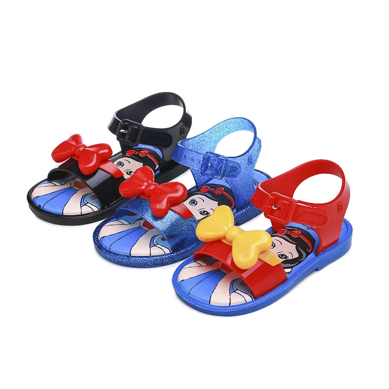 

Wholesale Cute baby hot sale Summer PVC sandals Girls Princess Candy Jelly shoes