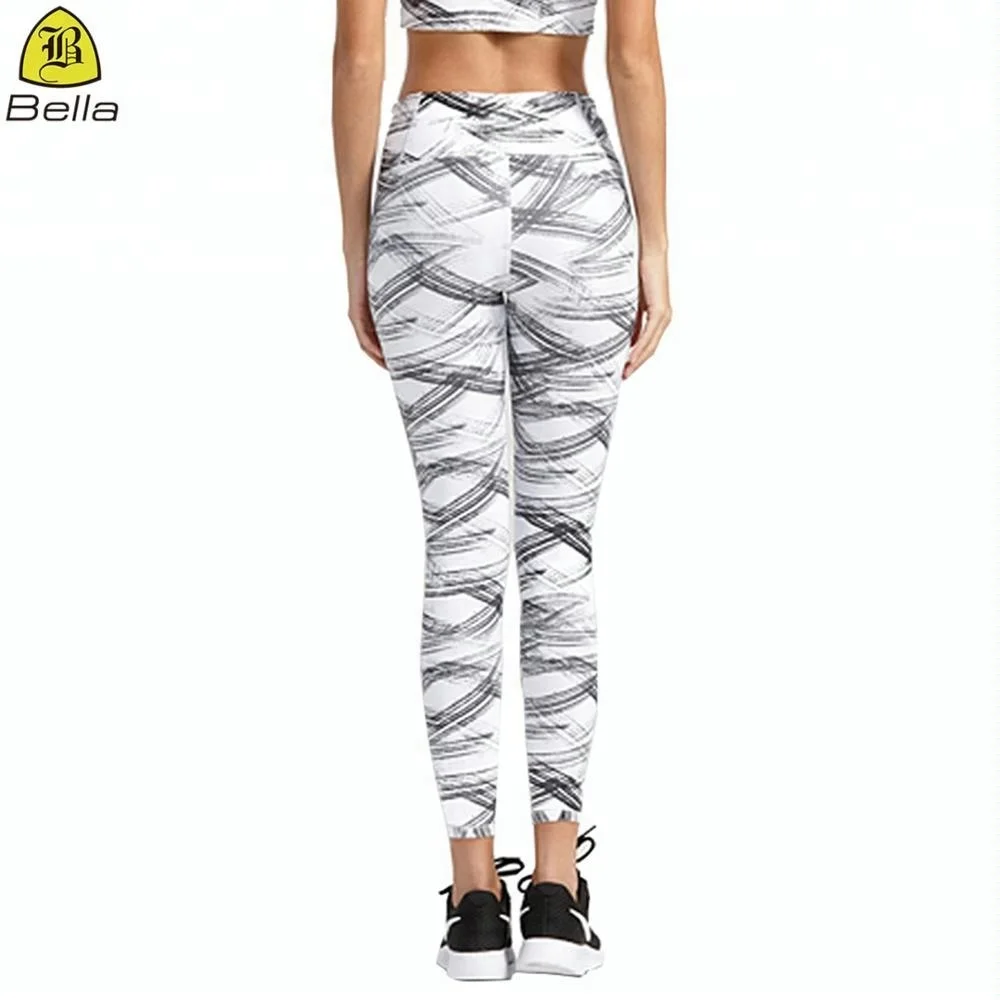 

China wholesale sports wear fashion printing yoga leggings