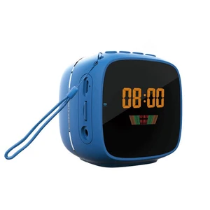 Mini Portable Digital Clock Speaker Bluetooth FM Radio