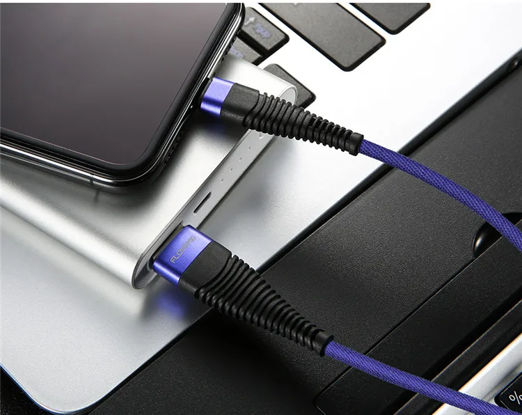 Free Shipping Mobile Phone Data Cable FLOVEME Strong Fast Charging for Cell Phone Charger USB Cable