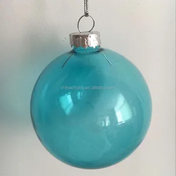 Clear Blue Color Gl Ball Bauble Ornaments Decorations For Clear Blue Color Gl Ball Bauble Ornaments Decorations For Christmas