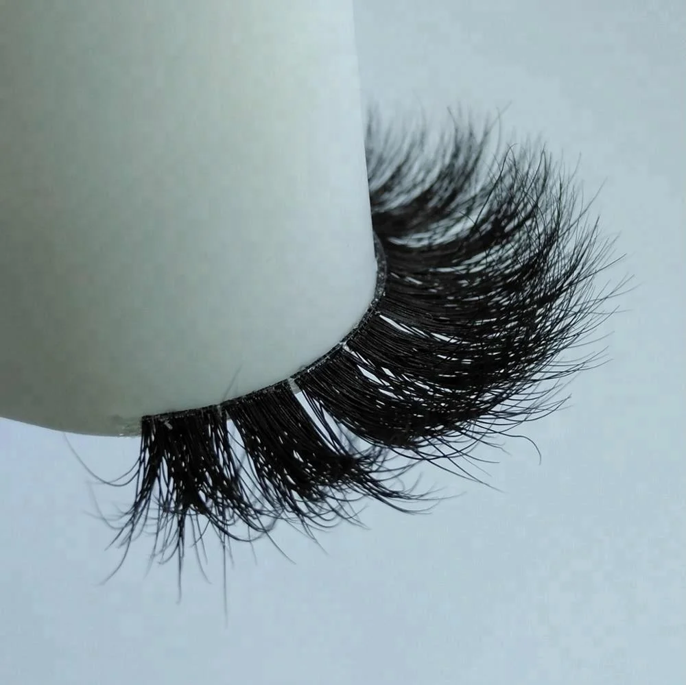 

Short natural 16 mm thick vegan mink real eyelashes fluffy full strip lashes mink lashes3d wholesale vendor