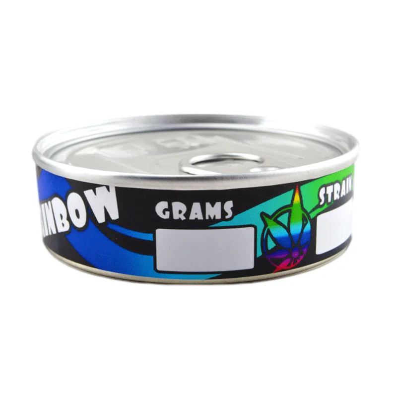 Hot Sale Printing Custom Tin Can Label Stickers Buy Label Tin Can