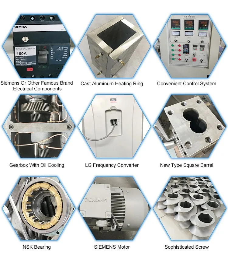 product-750-851 High Capacity Double-Screw Breakfast Cereal Corn Flakes Production Line