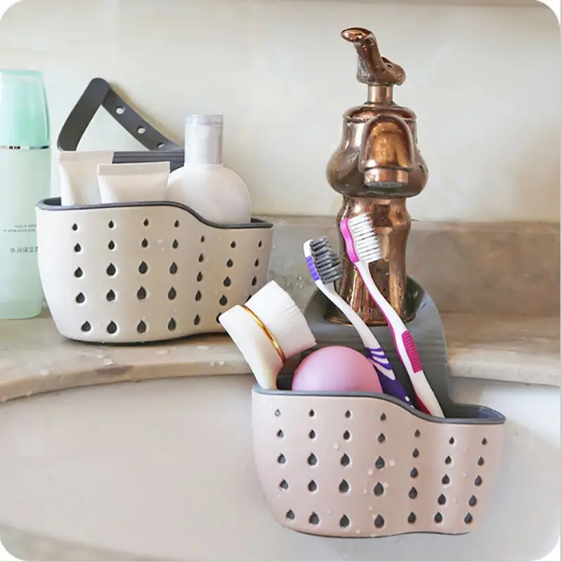 

Kitchen Suction Cup Sink Shelf Soap Sponge Holders Drain Rack Sucker Storage Tools Storage Holders