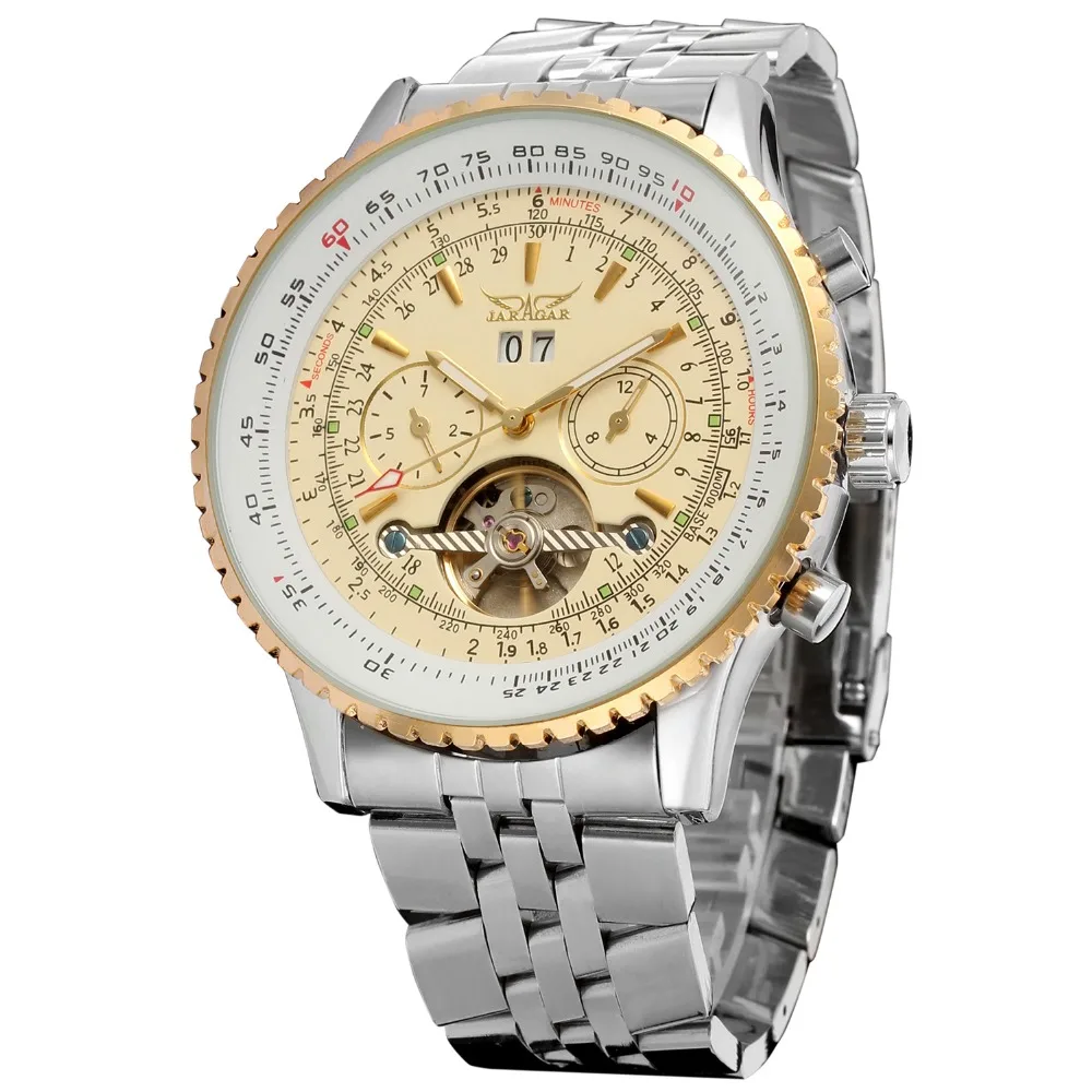 

JARGAR 034 men Automatic Mechanical Wristwatch relogio masculino, 4 color for you choose