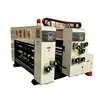 corrugated box flexo mini one color and slotter printing machine
