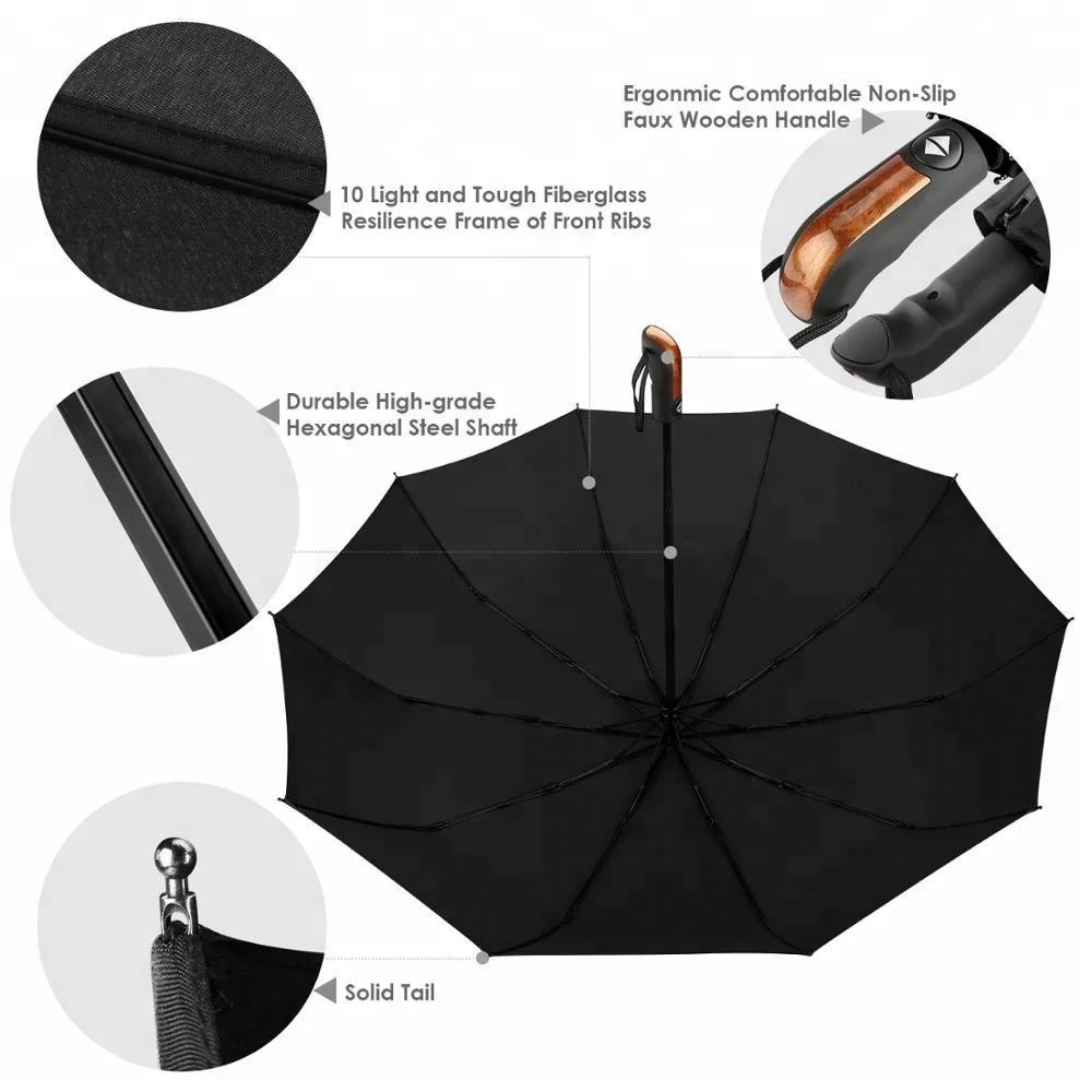 Large Folding Umbrella For Rain And Sun Umbrella - Buy Big Size Folding ...