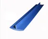 Solid double triple colors flexible plastic PVC T molding profile edge banding
