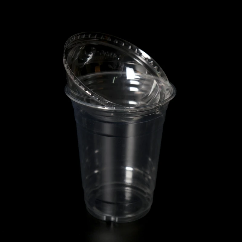 plastic cups with dome lids