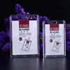 Wholesale custom documents transparent acrylic card sets lanyard card holder