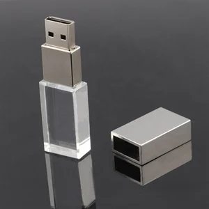 Alibaba Crystal USB 3.0 Flash Drive LED