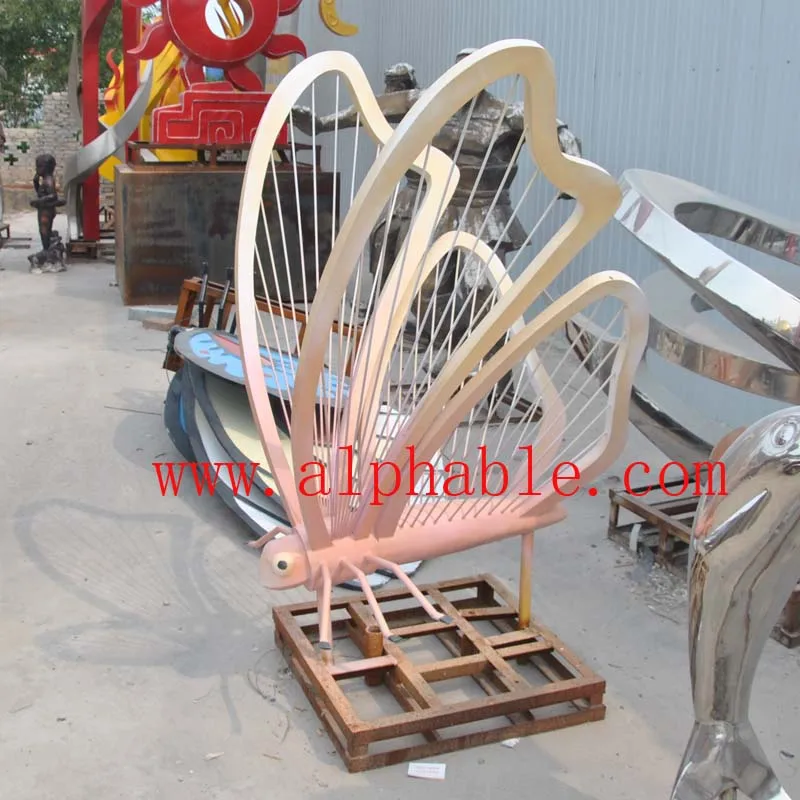 
Metal butterfly sculpture of garden metal sculpture 