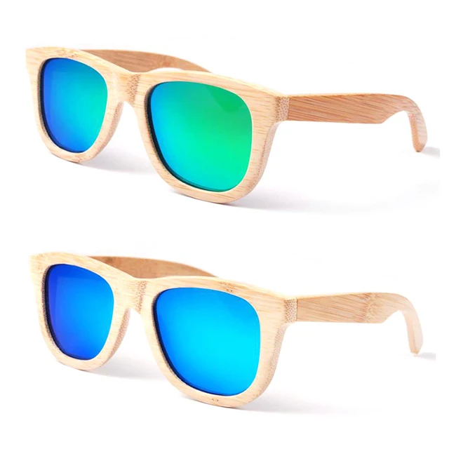 

DLK2018 Retro Bamboo Polarized Unisex Women Sunglasses 2018