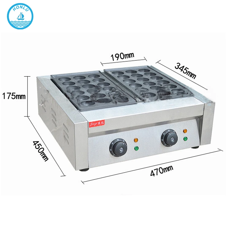Electric Japanese Takoyaki Pan Electric Takoyaki Making Machine For