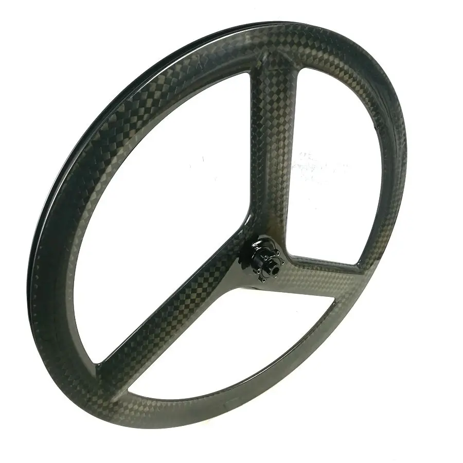 Synergy Carbon Tri Spoke Wheelset 700c Carbon 3 Spoke Road/track Wheel