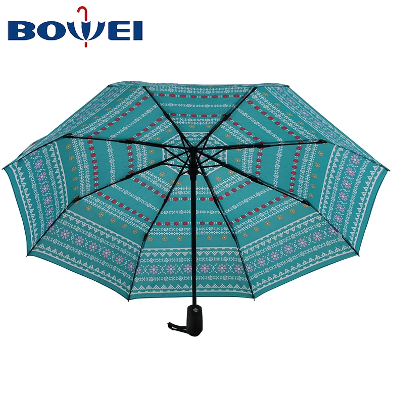 High quality cheap outdoor folding umbrella for both rain and sun
