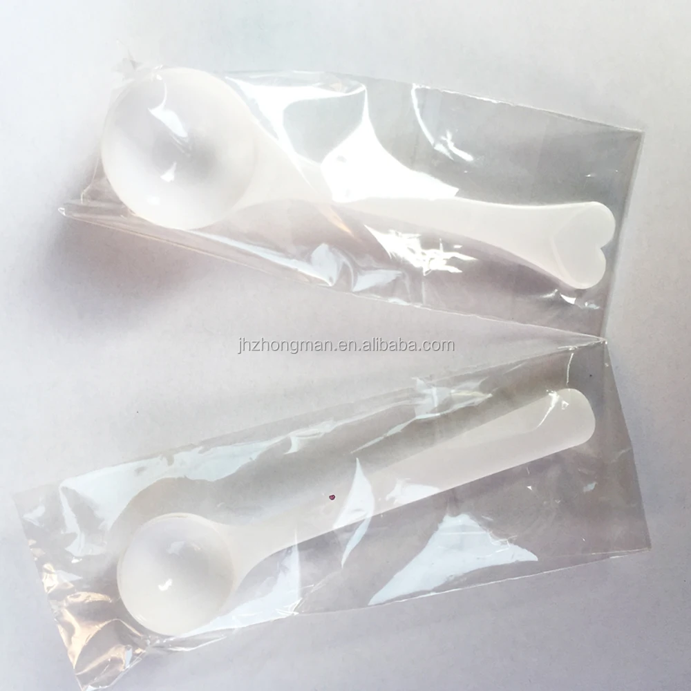 
wholesale environmental protection custom logo plastic tea coffee measuring spoon portable white milk powder baby spoon 