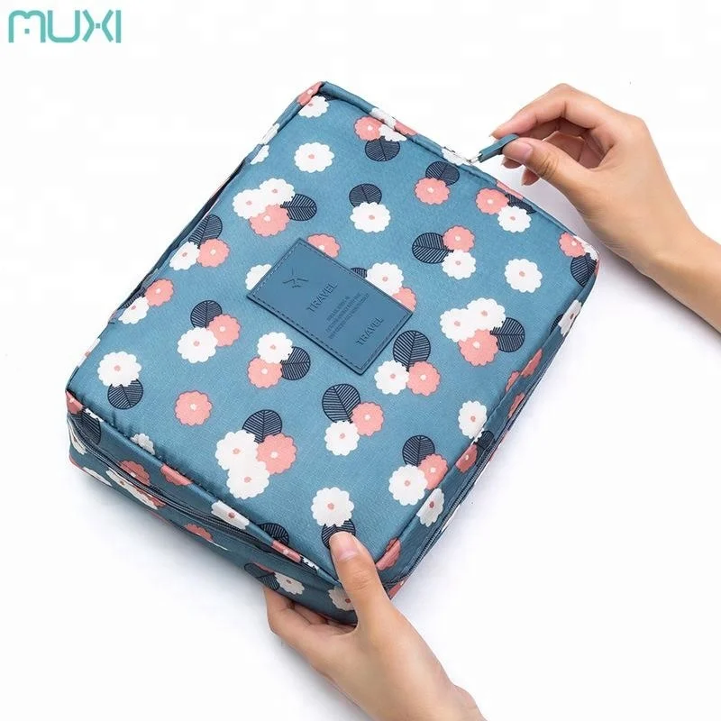

Multifunction Travel Storage Bag Waterproof Cloth Cosmetic Bag, Blue
