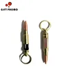 Stainless Steel Bullet Shaped Key Chain