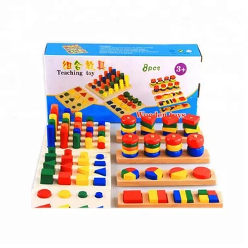 montessori educational wooden toys