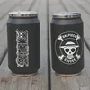 350ml logo OEM environmental green Cola pop cans Simulation design water bottle with strew Mirror bottom