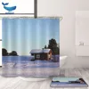 WTFZ0039 HAOXUAN New High quality hotel used polyester bathroom shower curtain