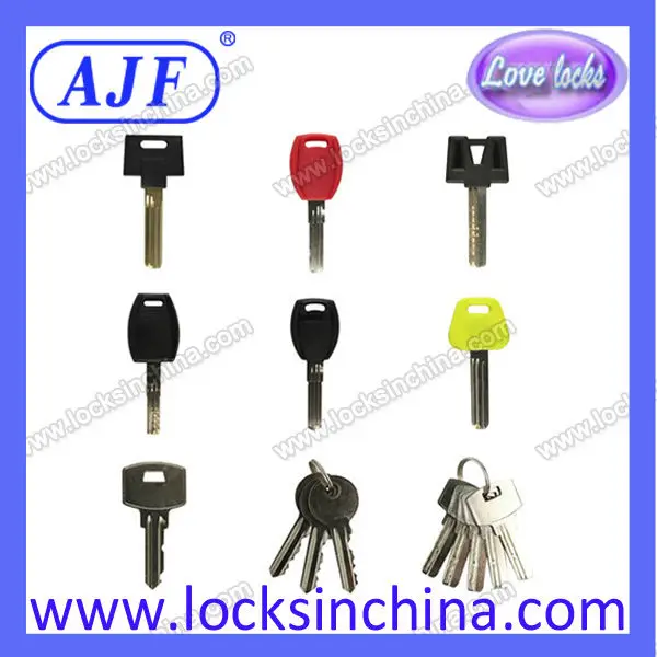 AJF high quality and security 60mm zinc alloy lock cylinder for doors