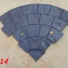 stone slate rubber stamp concrete patterns roller