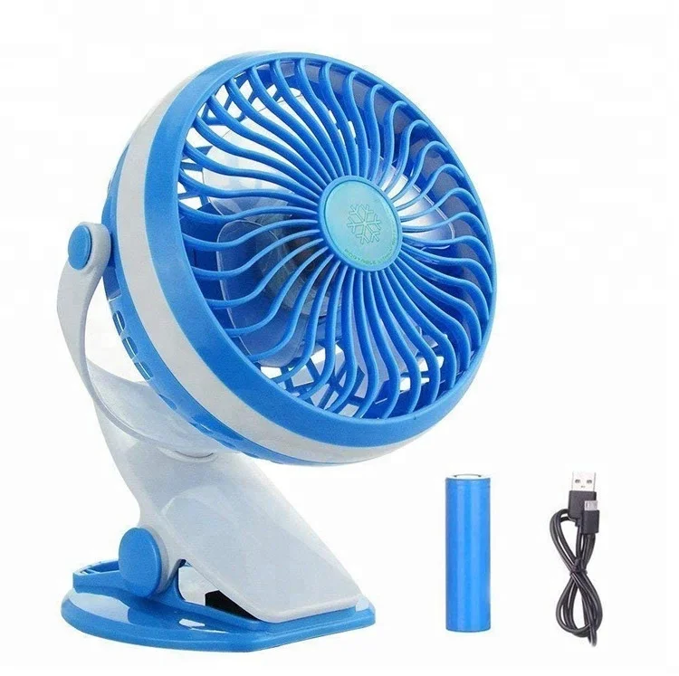 battery powered fan clip on