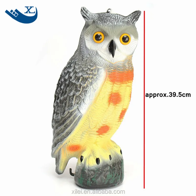 plastic owl garden ornaments