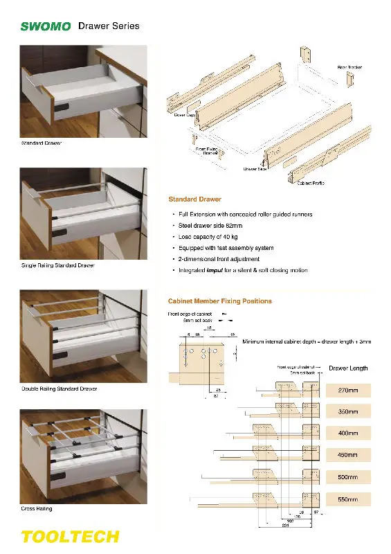 Tandem Blumotion Drawer Slide Buy Drawer Slide Soft Closing