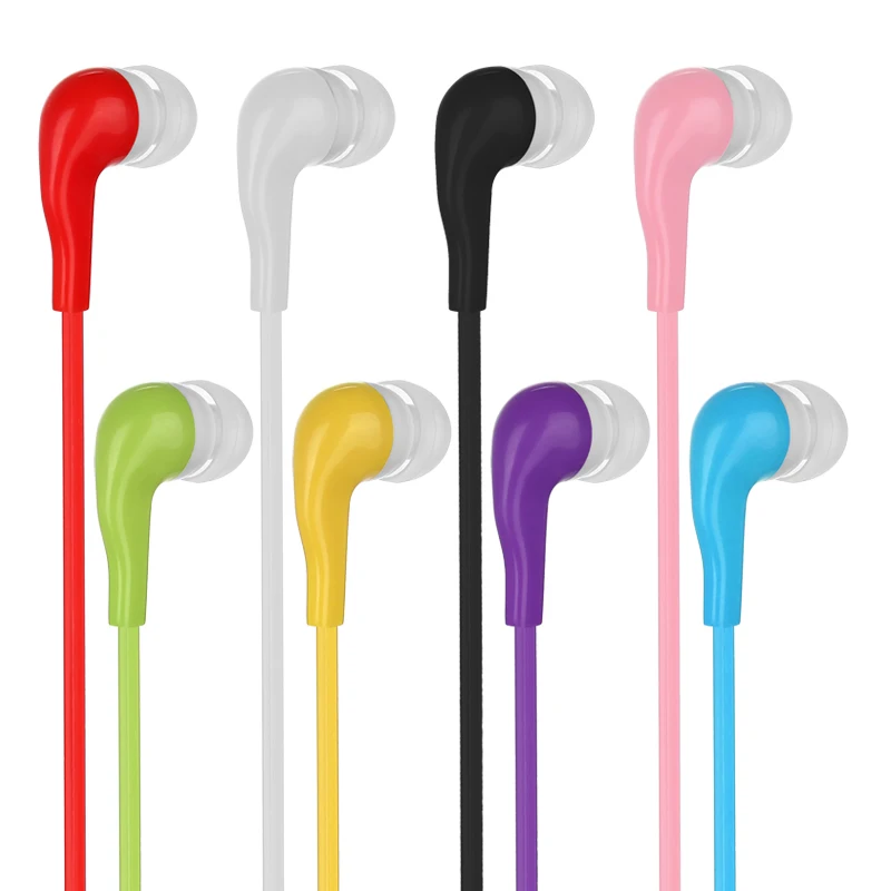 

2018 New Arrival Oem Stereo Factory, candy color Headsets headphones For Iphone, Black