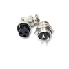 Made in china polarized aviation plug m16 90 degrees 5 6 pin connector
