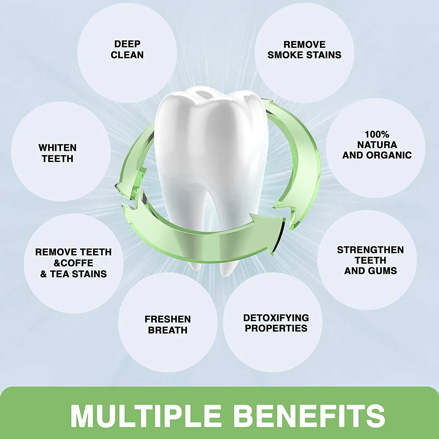 Best Teeth Care Cleaning Whitening Charcoal Tooth Powder ...