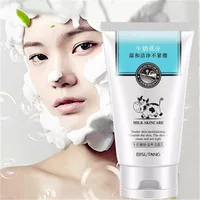 

Mild Milk Anti-Wrinkles Cleanser Facial Cleansing Anti-Aging Moisturizing Whitening Deep Clean Purify Pores Face Wash