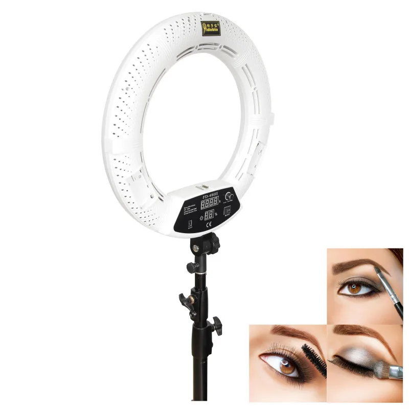 SMD selfie ring light led 18'' led lamp studio video light yidoblo fd-480ii